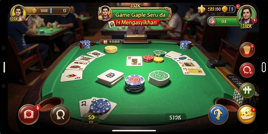 Screenshot gameplay 33ZK yang menarik dan seru.