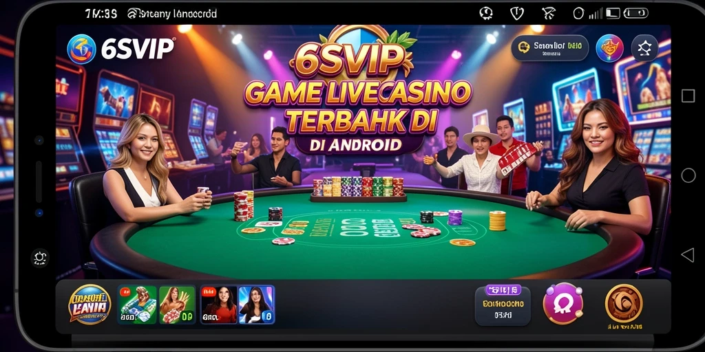 Tampilan gameplay Live Casino yang menegangkan dan interaktif.