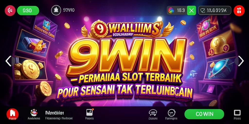 Screenshot gameplay Slot di 9WIN yang menampilkan grafik menawan.