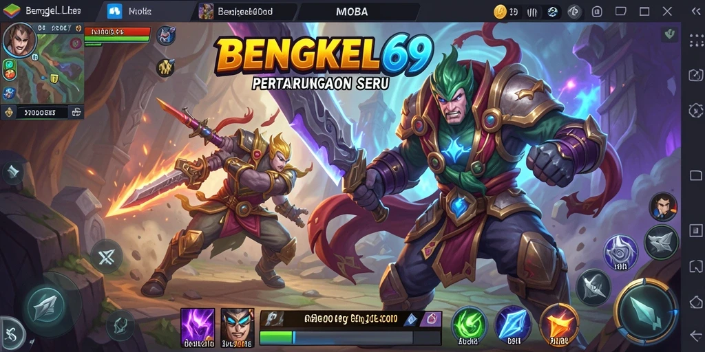 Gameplay seru BENGKEL69 dengan grafis memukau.
