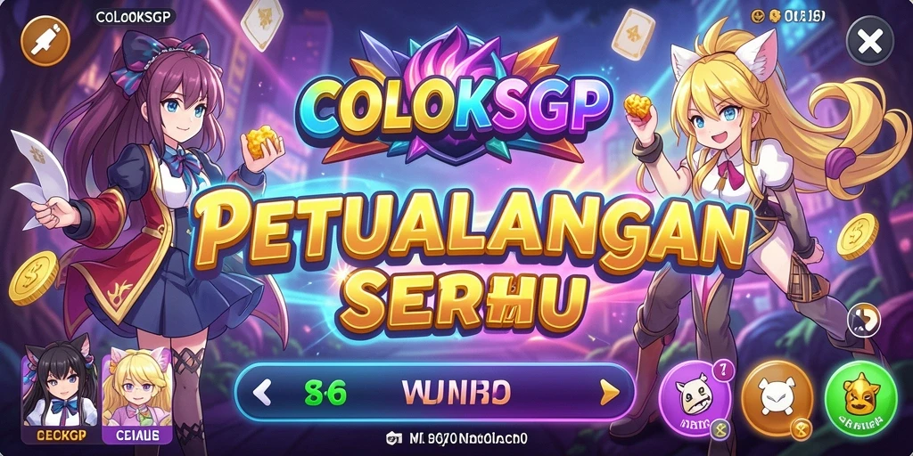 Tampilan seru dari gameplay COLOKSGP yang penuh aksi.