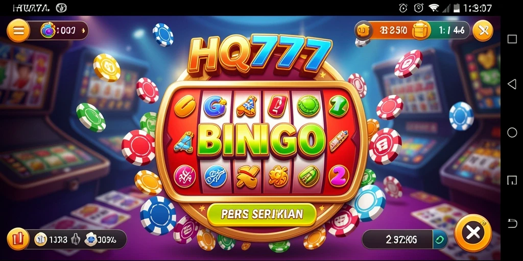 Tampilan gameplay HQ777 yang seru dan interaktif.
