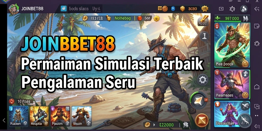 Tampilan gameplay menarik di JOINBET88 dengan interaksi dinamis.