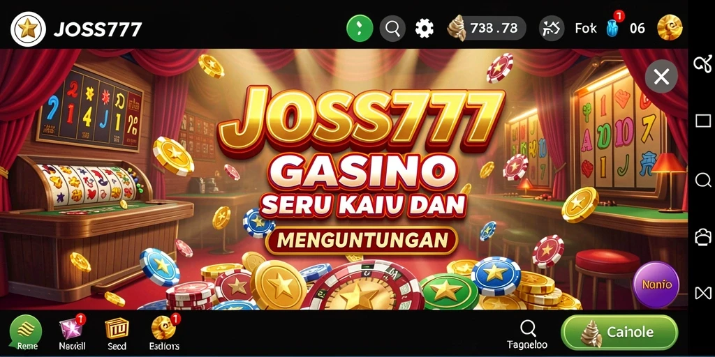 Gameplay JOSS777 yang seru dan menarik dalam permainan Kasino.