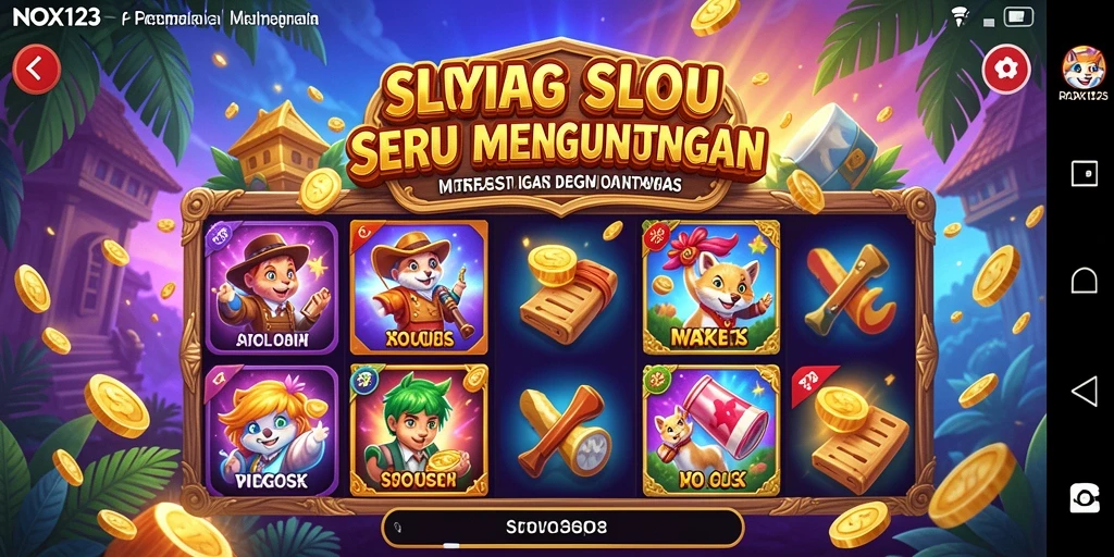 Gameplay Slot NOX123 yang mengasyikkan dengan grafik menawan.