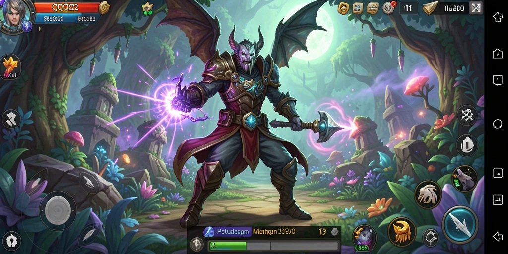 Tampilan gameplay <strong>QQ222</strong> yang menakjubkan di dunia petualangan.