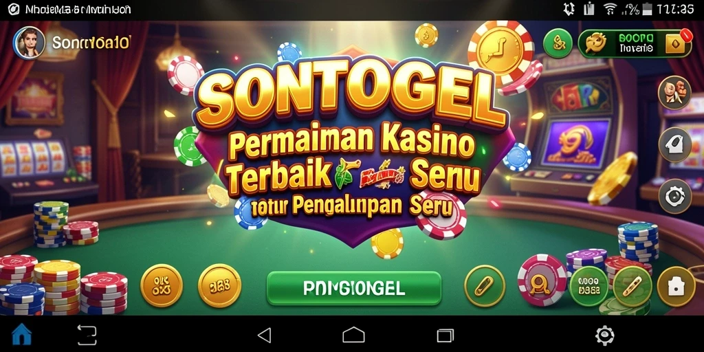 Tangkapan layar gameplay SONTOGEL yang penuh aksi.