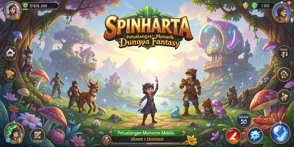 Tampilan gameplay SPINHARTA yang menegangkan dan penuh aksi.
